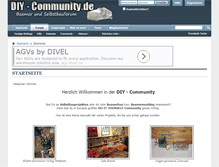 Tablet Screenshot of diy-community.de